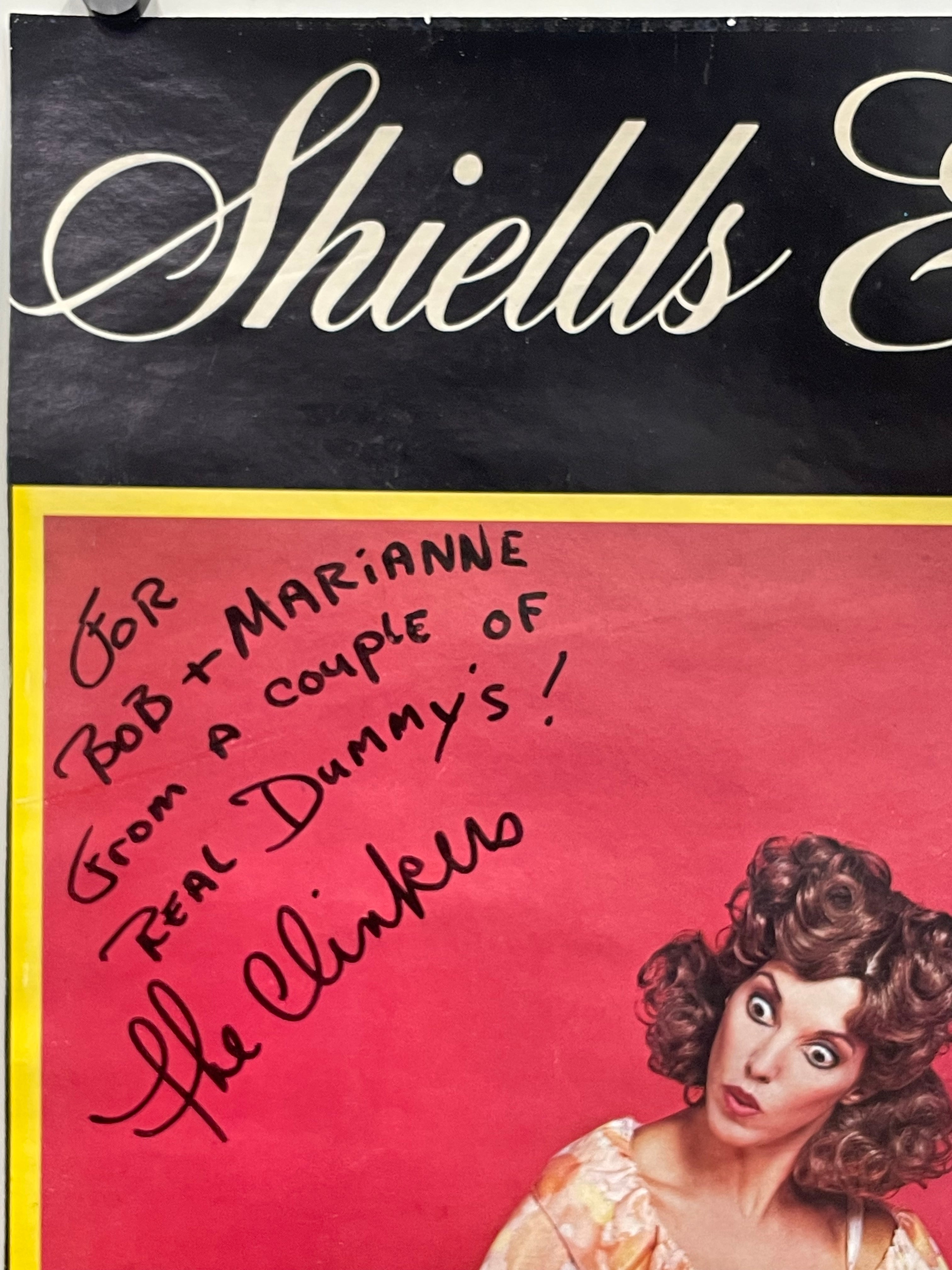 vintage and rare, Shields & Yarnell (dedicated and autographed), theatrical mime act poster, 1977 - HAPPIEST KID FINDS - Museum-quality antique and vintage posters, original art, preservation and restoration