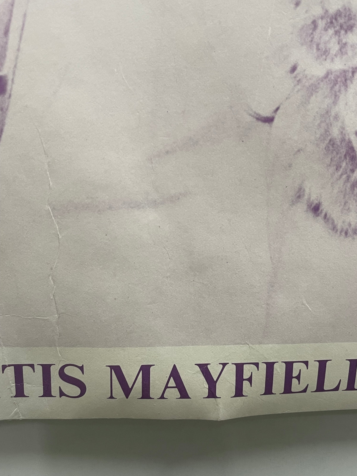vintage and rare Curtis Mayfield, Realities Unlimited, celebrity soul music poster, 1971 - HAPPIEST KID FINDS - Museum-quality antique and vintage posters, original art, preservation and restoration