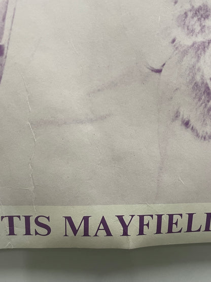 vintage and rare Curtis Mayfield, Realities Unlimited, celebrity soul music poster, 1971 - HAPPIEST KID FINDS - Museum-quality antique and vintage posters, original art, preservation and restoration