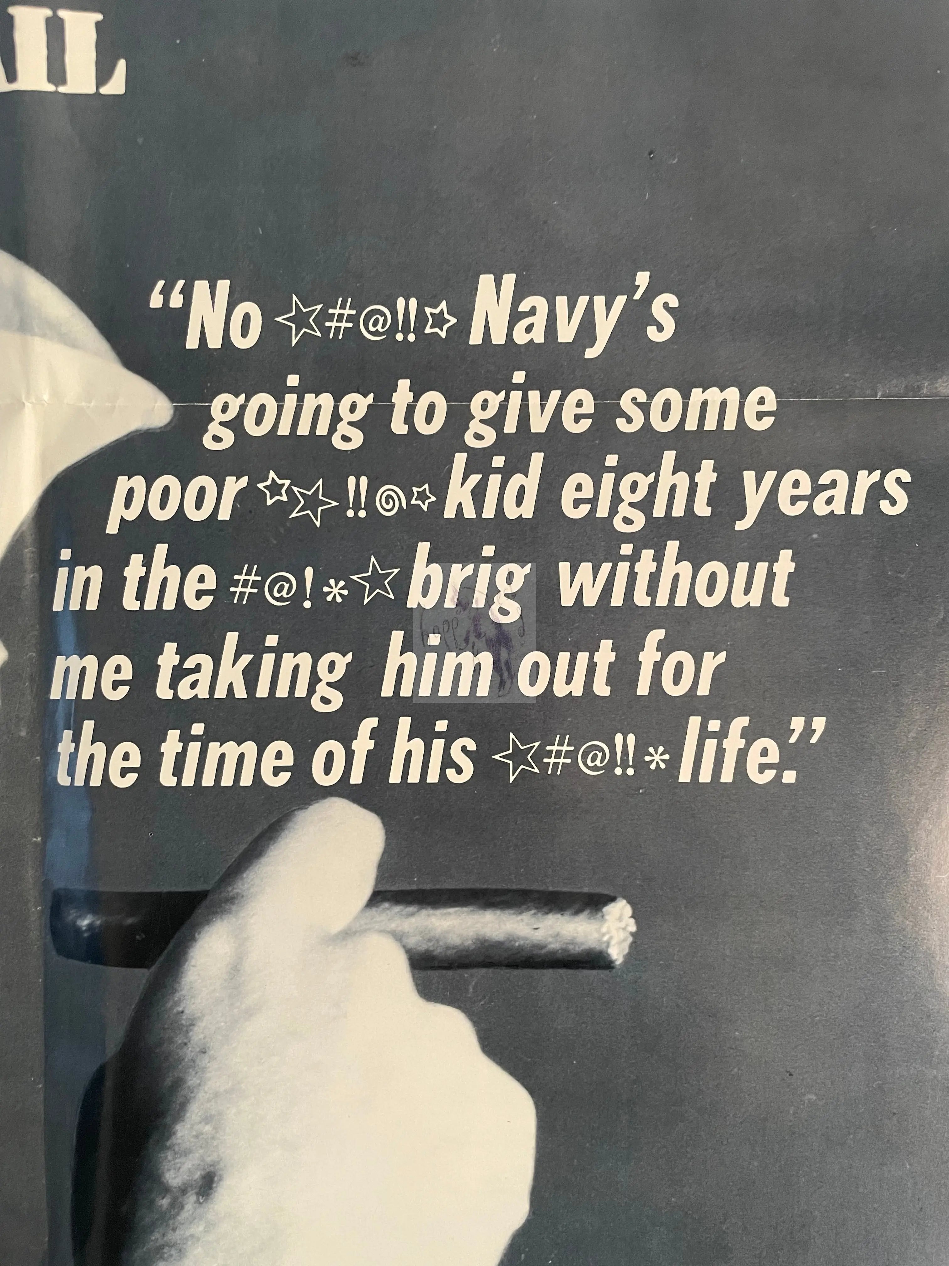 The Last Detail Jack Nicholson Vintage Film Poster 1973 | Happiest Kid Finds Happiest Kid Finds