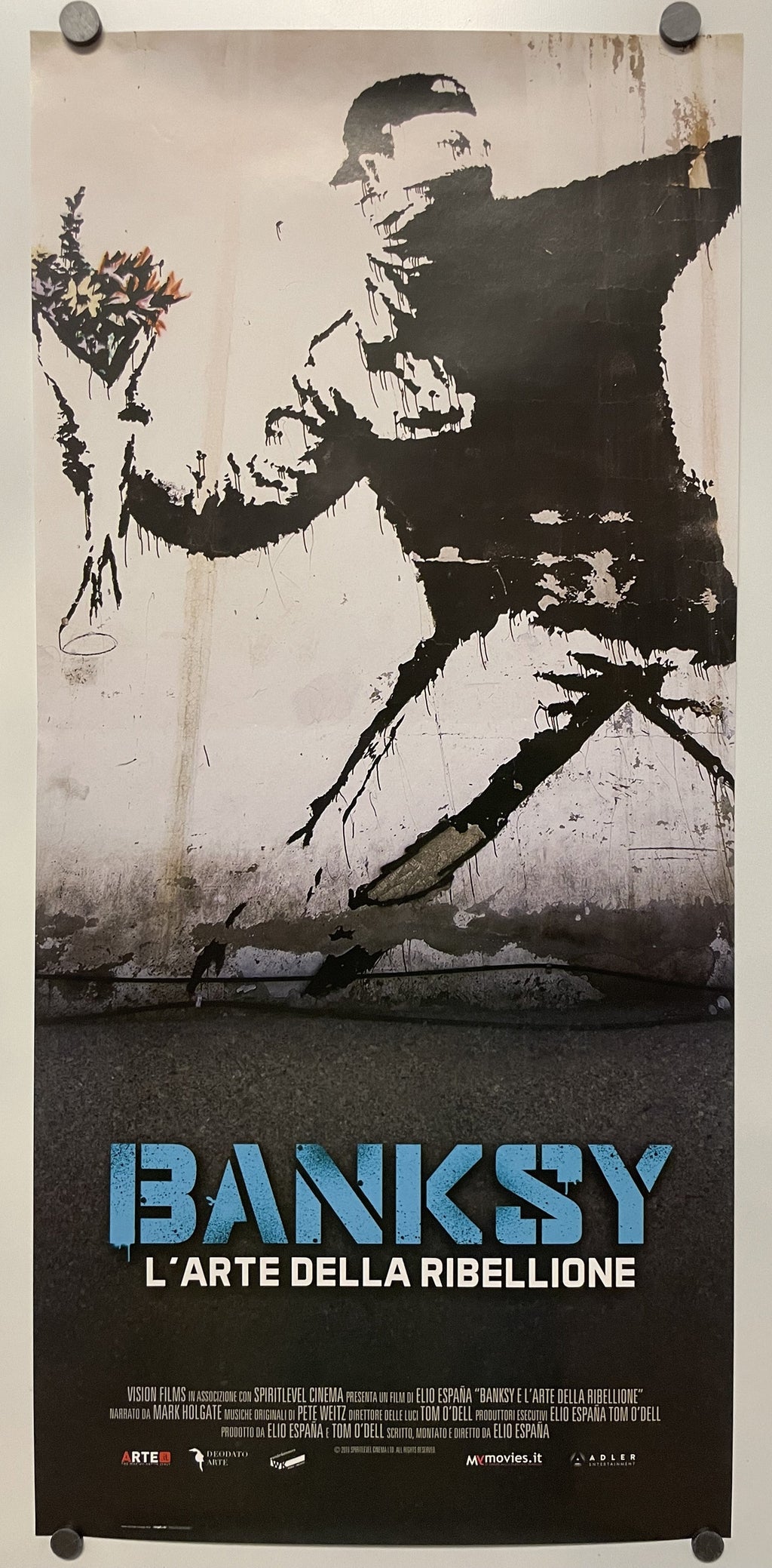 Banksy L'Arte Della Ribellione Original Italian Film Poster 2019 | Happiest Kid Finds Happiest Kid Finds