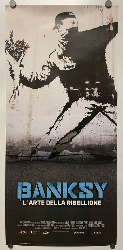 Banksy L'Arte Della Ribellione Original Italian Film Poster 2019 | Happiest Kid Finds Happiest Kid Finds