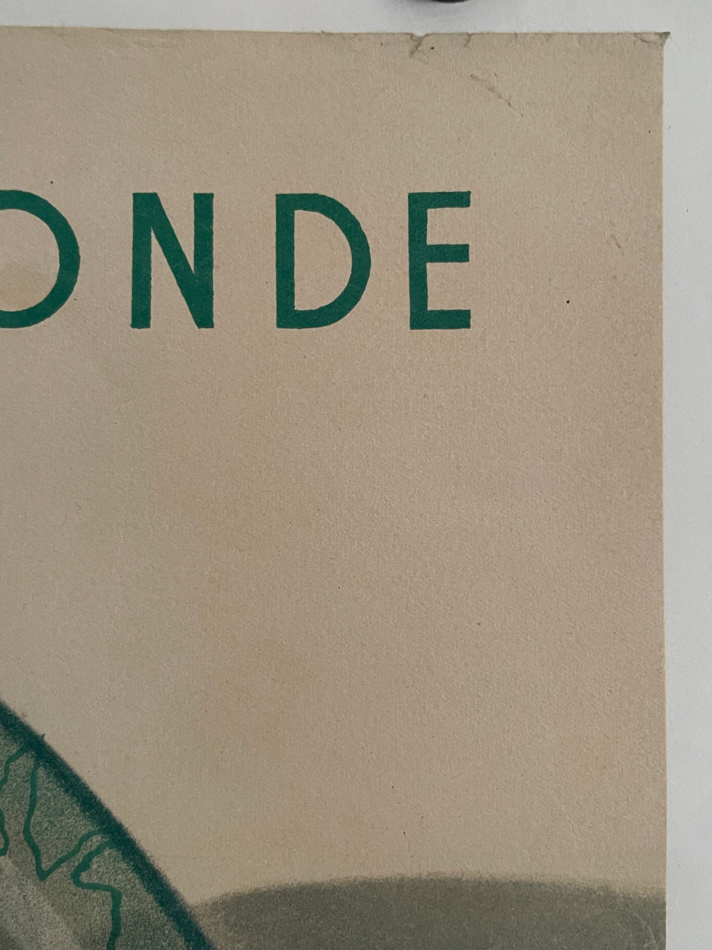 A Travers le Monde- Chargeurs Reunis vintage travel poster byJean Rouille, 1950s Happiest Kid Finds