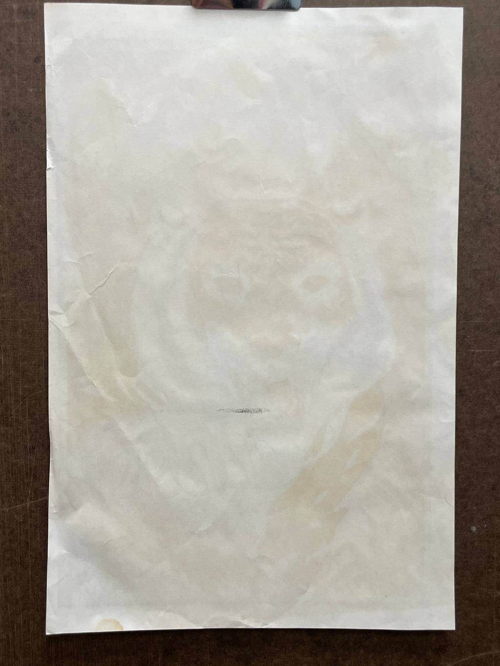vintage 1977 flocked, Tiger, mini black light poster
