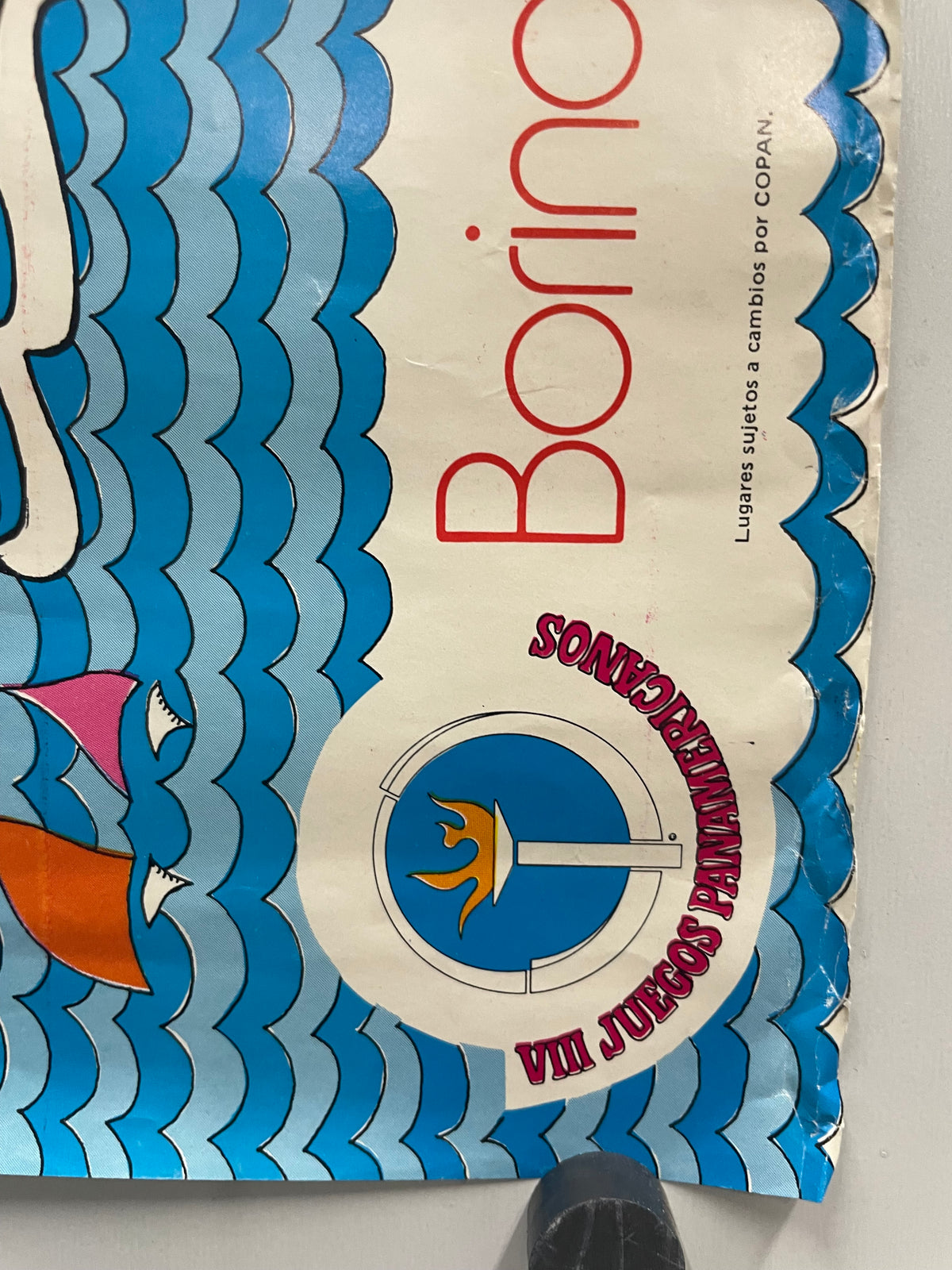 Vintage Borinquen Bella - Esso - Vlll Juegos Panamericanos sports poster 1979 | Happiest Kid Finds