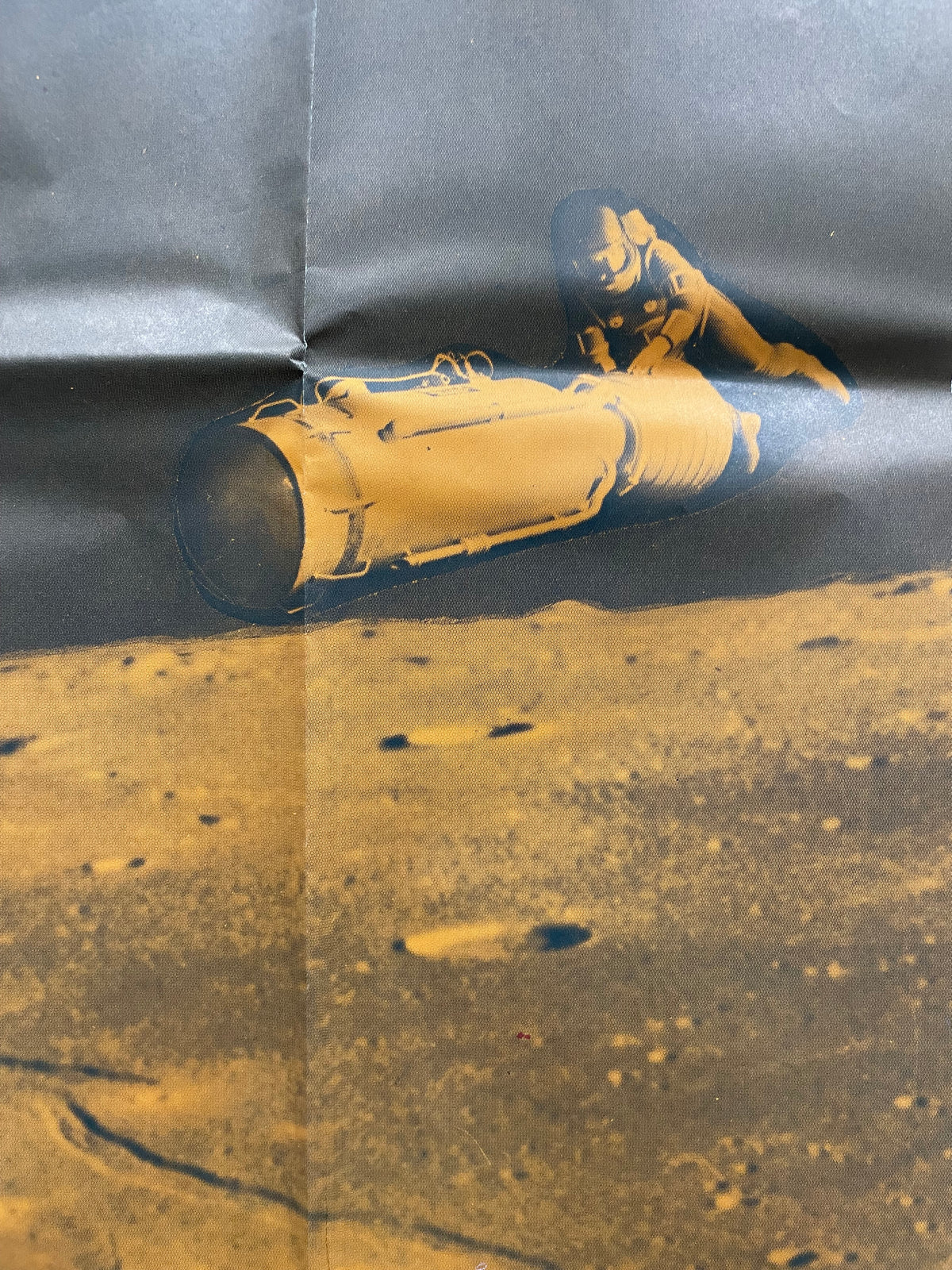Moon Zero Two (1969) Original International 3-Sheet Poster - art restoration vintage poster art gallery