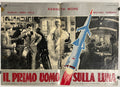 Vintage movie poster with black and white scene and rocket graphic, featuring names Shirley Anne Field, Kenneth More, and Michael Hordern.