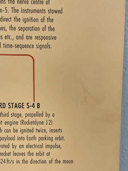 Text on a beige background with a blue border