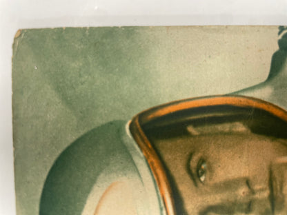 Art Restoration Vintage Poster Art Gallery Find: 1960 ‘Der Schweigende Stern’ Film Flyer (The Silent Star)