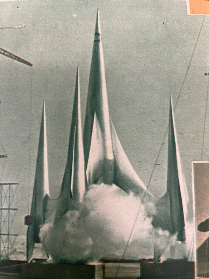 Art Restoration Vintage Poster Art Gallery Find: 1960 ‘Der Schweigende Stern’ Film Flyer (The Silent Star)