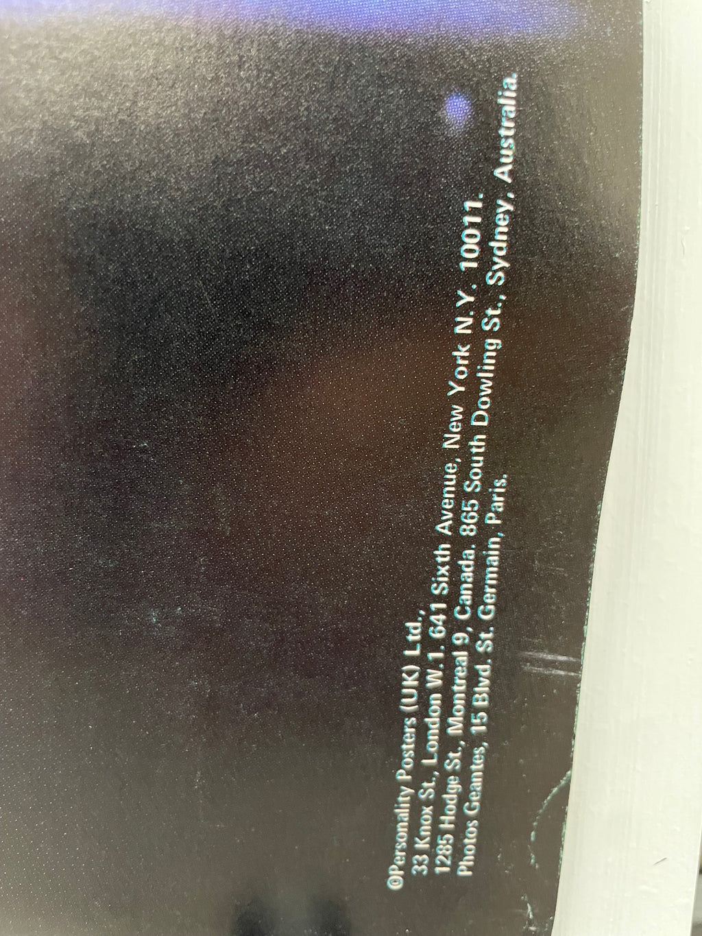 Vintage Alvin Lee commercial music poster 1969 | Happiest Kid Finds