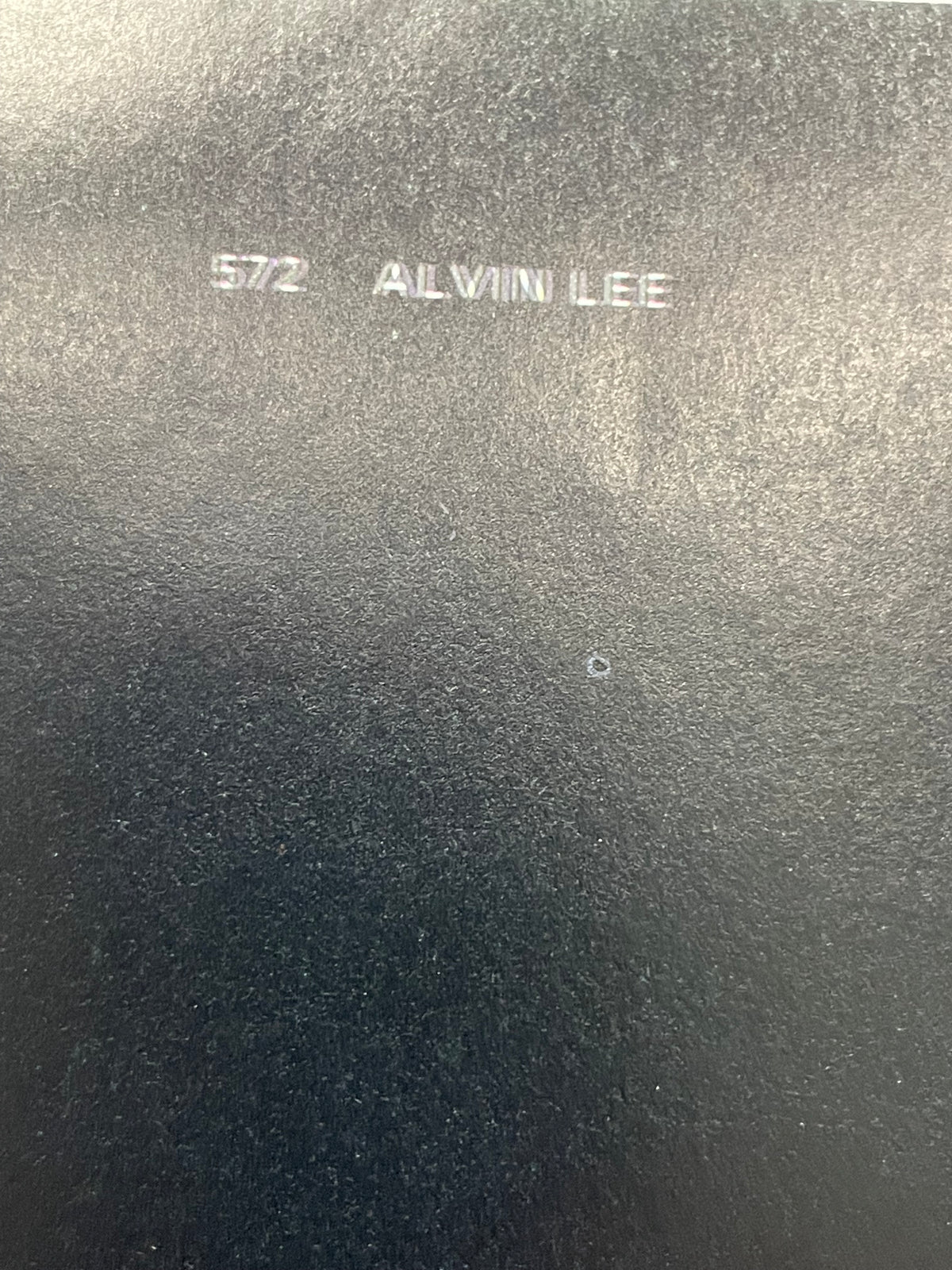 Art Restoration Vintage Poster Art Gallery Find — 1969 Alvin Lee Music Poster