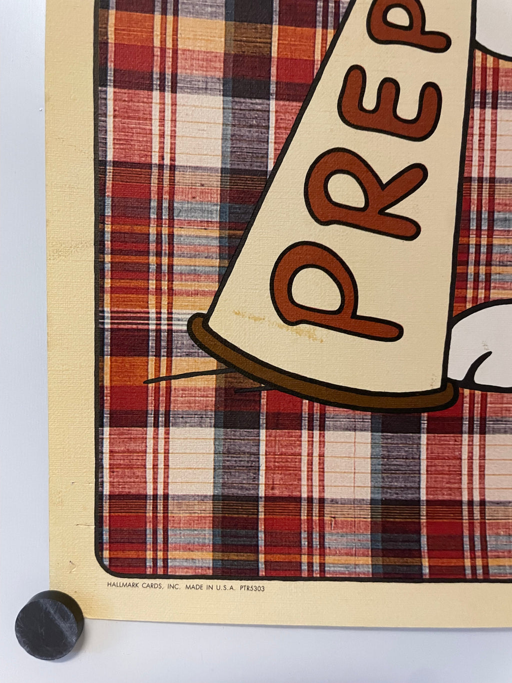 It's Cool to be Joe Prep! vintage Snoopy poster, 1965 Happiest Kid Finds