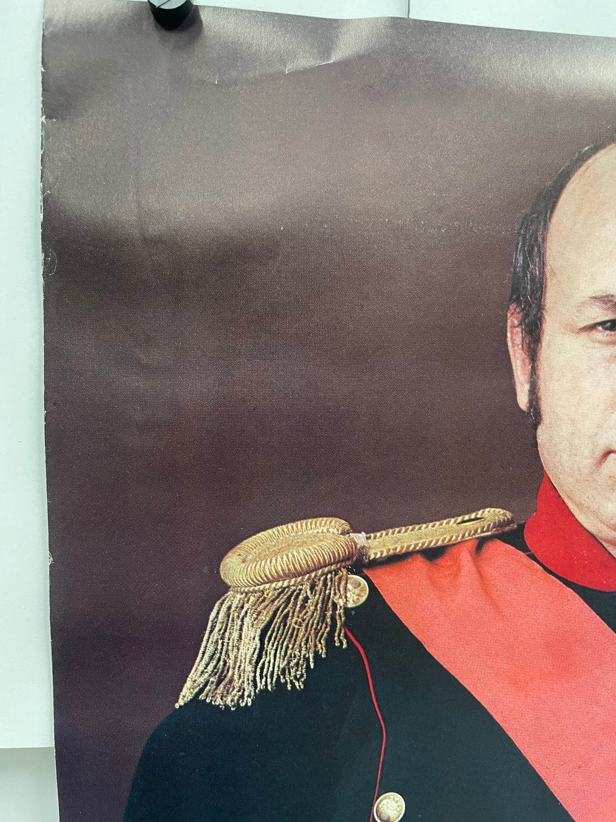 art restoration vintage poster art gallery: Vintage Napoleon & Josephine Poster c.1970