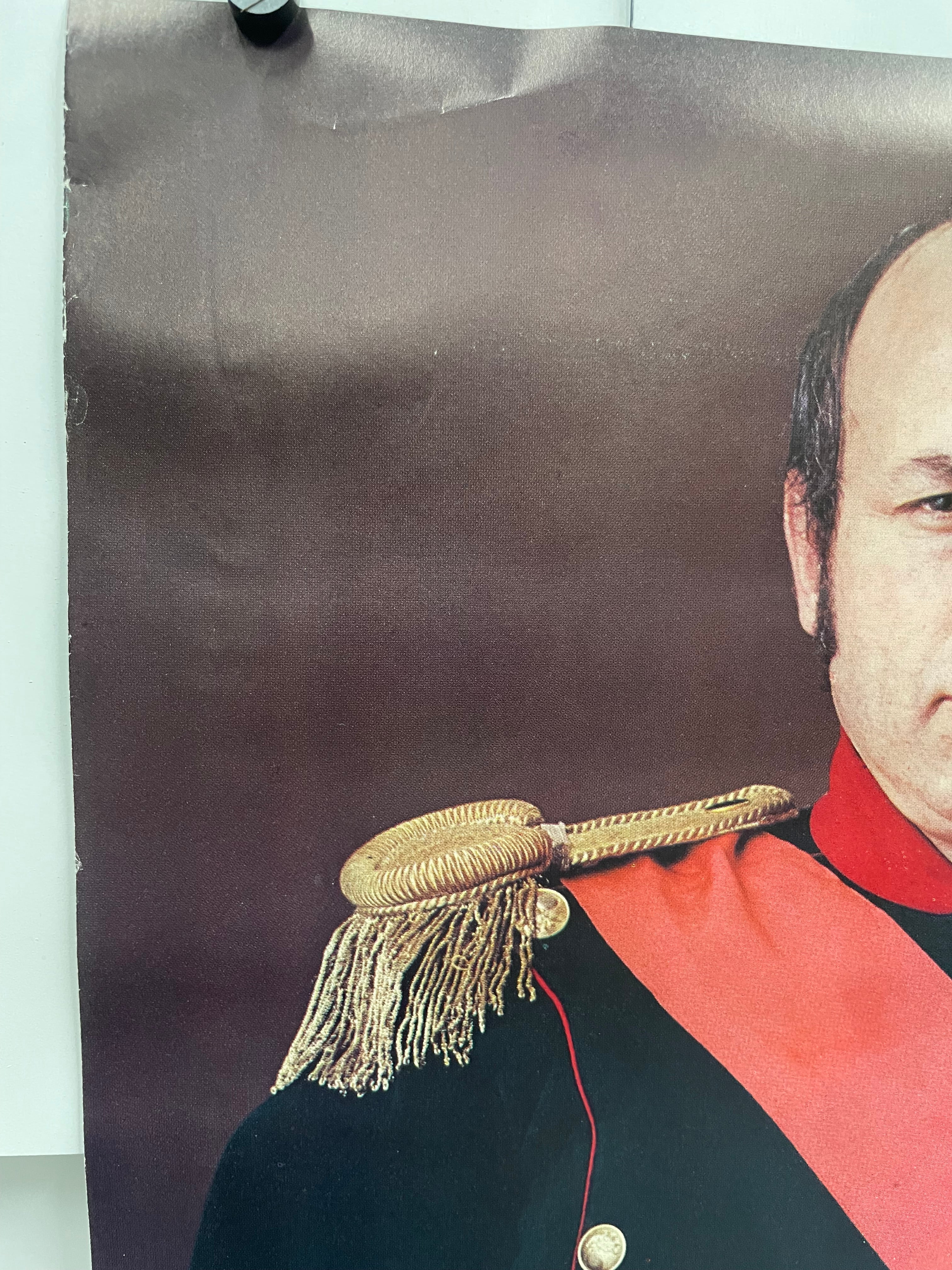 Vintage Napoleon and Josephine commercial celebrity poster c.1970 | Happiest Kid Finds