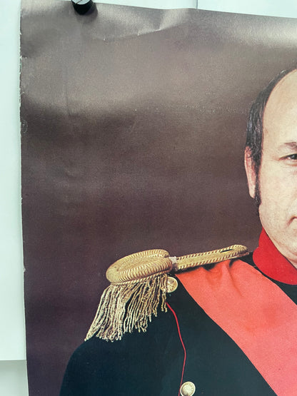 art restoration vintage poster art gallery: Vintage Napoleon & Josephine Poster c.1970