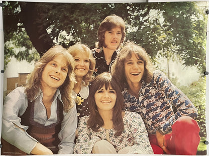 Art restoration vintage poster art gallery: New Seekers Poster c.1970
