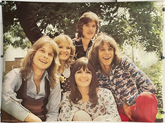 Art restoration vintage poster art gallery: New Seekers Poster c.1970