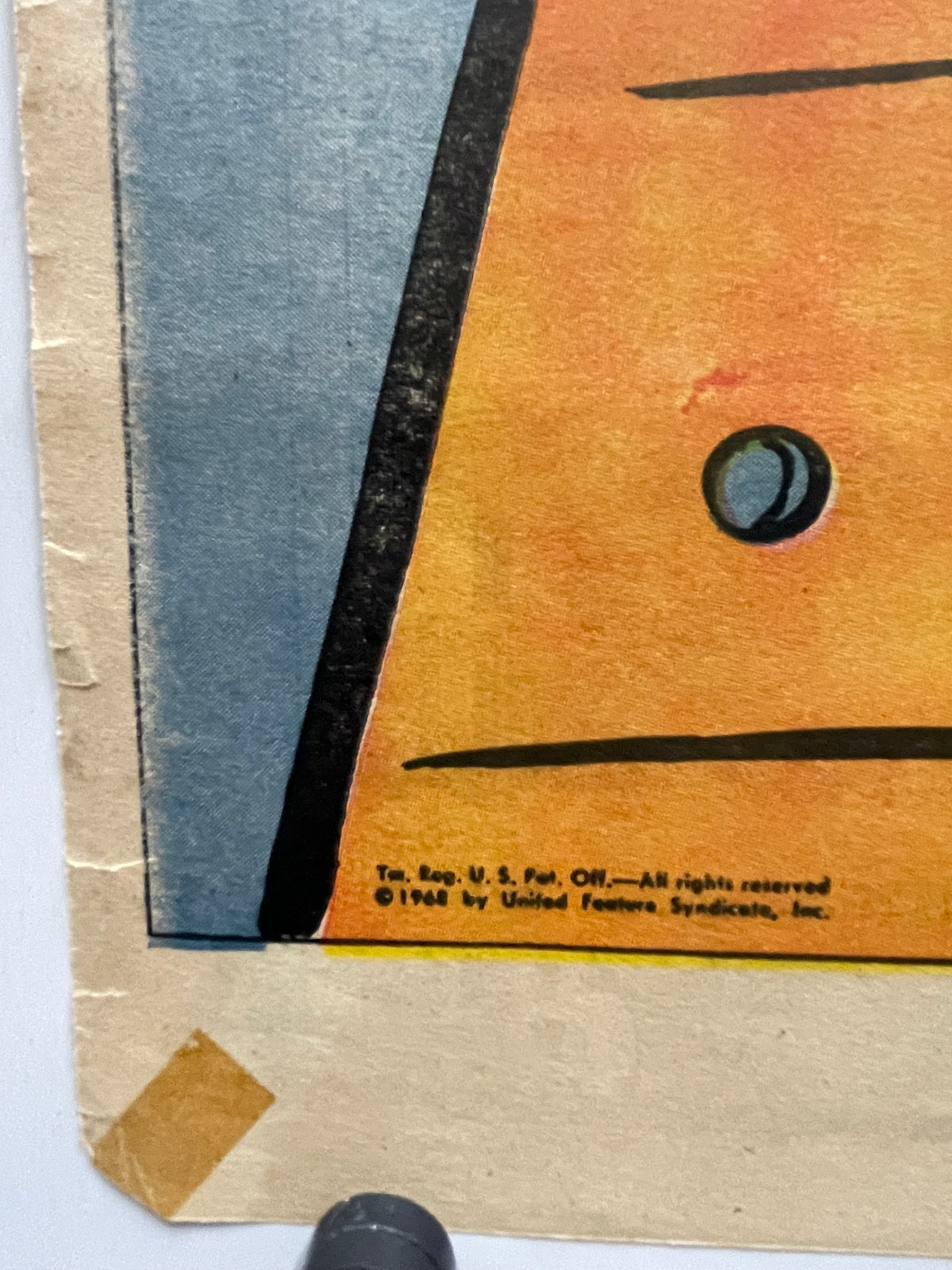 Peanuts Snoopy Hang-Up Poster (1968) — art restoration vintage poster art gallery collectible