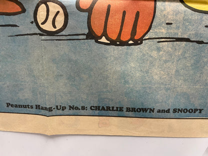 Peanuts 1968 Hang-Up Poster #8 – Snoopy & Charlie Brown | art restoration vintage poster art gallery