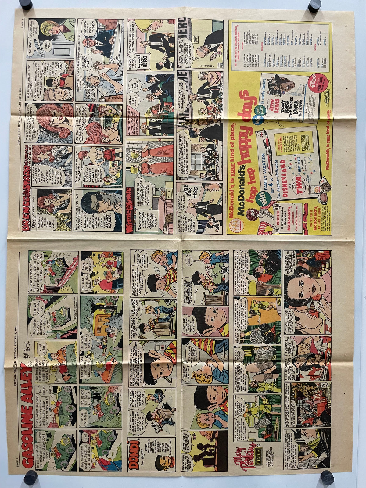 Peanuts 1968 Hang-Up Poster #8 – Snoopy & Charlie Brown | art restoration vintage poster art gallery