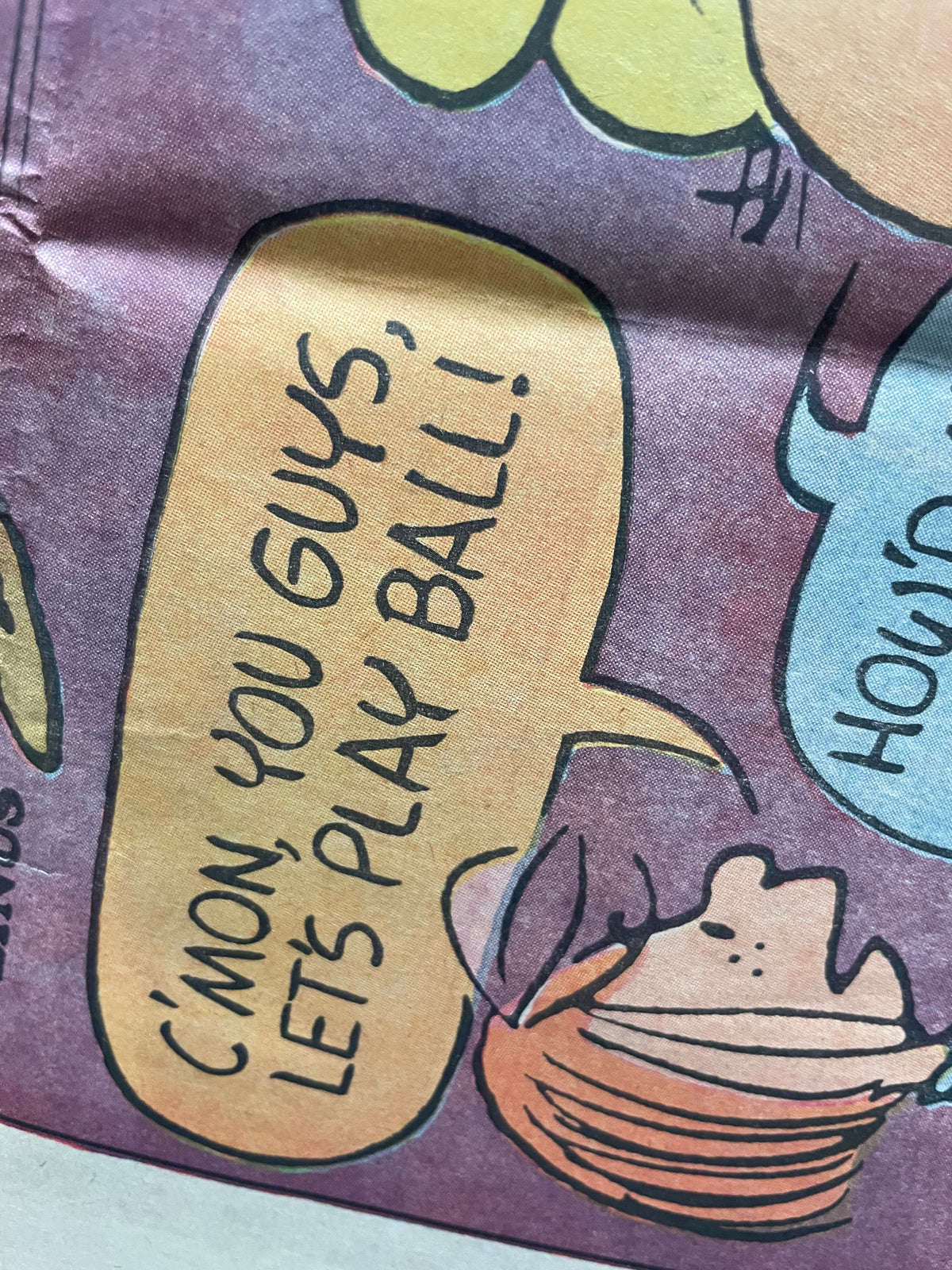 Peanuts The Gang Hang-Up Vintage Comics Poster 1968 | Happiest Kid Finds