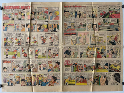 Peanuts The Gang Hang-Up Vintage Comics Poster 1968 | Happiest Kid Finds