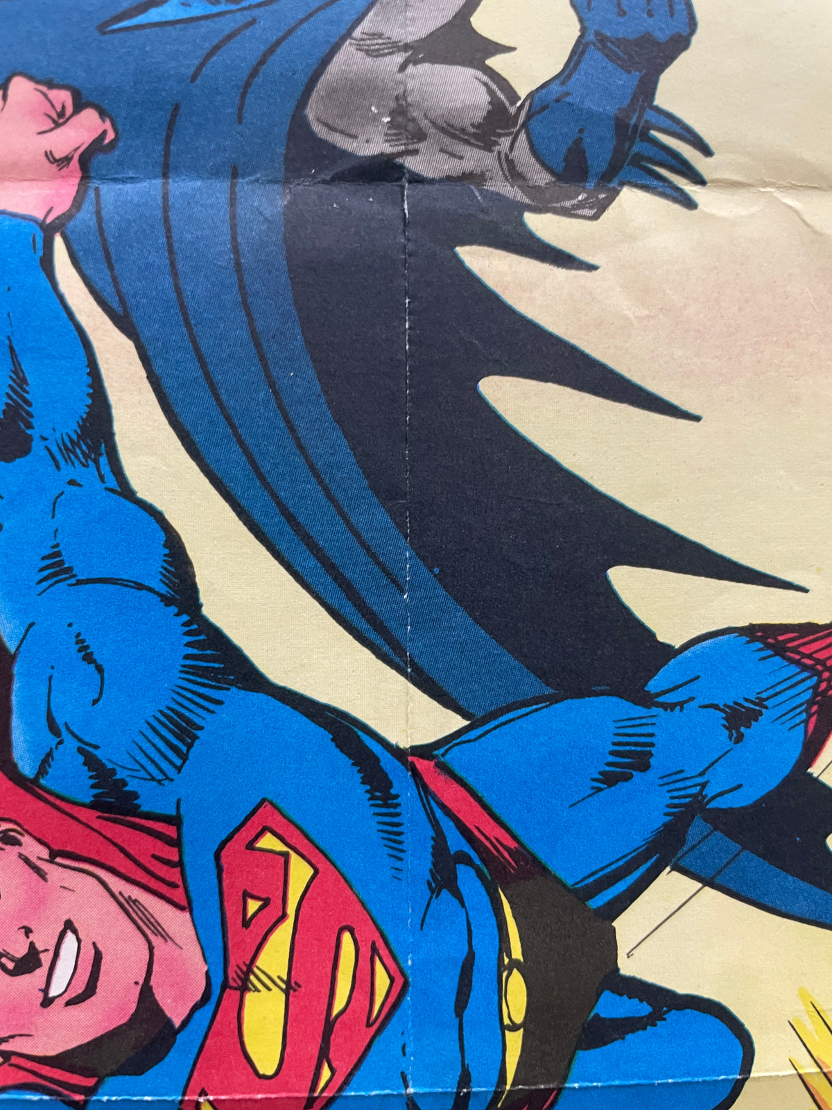 Super Heroes Vintage DC Comics Poster 1979 | Happiest Kid Finds