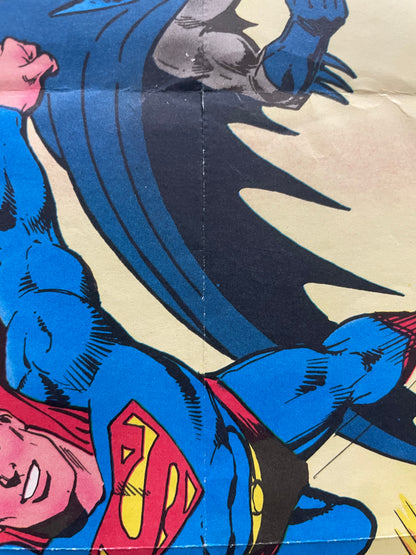 Super Heroes Vintage DC Comics Poster 1979 | Happiest Kid Finds