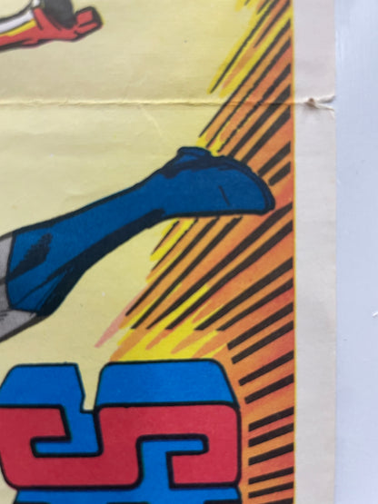 Super Heroes Vintage DC Comics Poster 1979 | Happiest Kid Finds