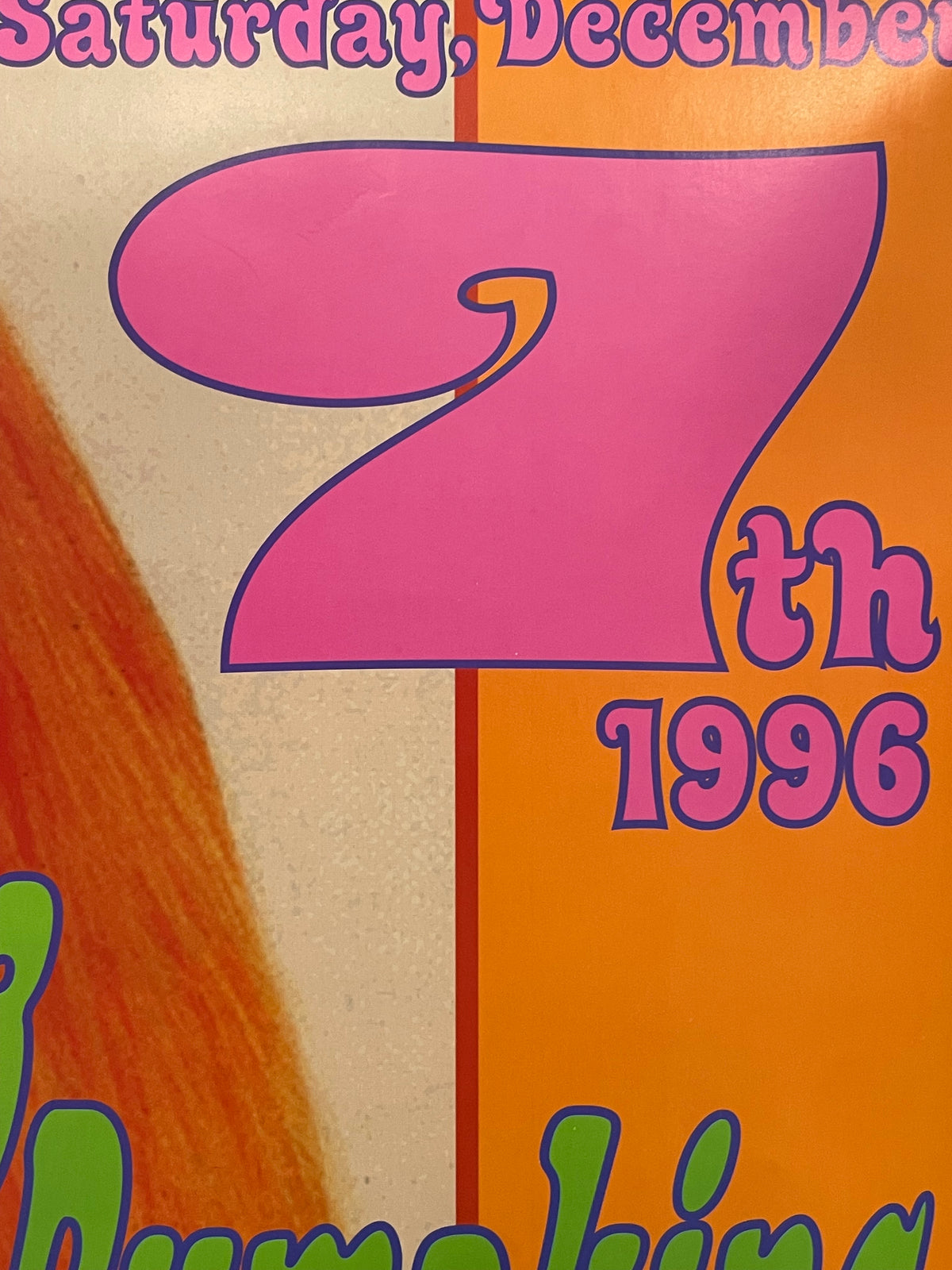 vintage Smashing Pumpkins poster by Frank Kozik 1996 | Happiest Kid Finds