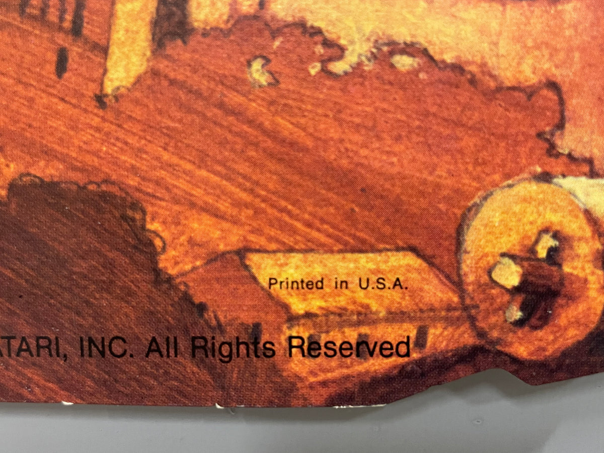 vintage Warlords - Atari video game die cut promotion 1982 | Happiest Kid Finds