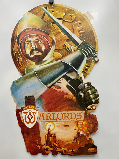 vintage Warlords - Atari video game die cut promotion 1982 | Happiest Kid Finds