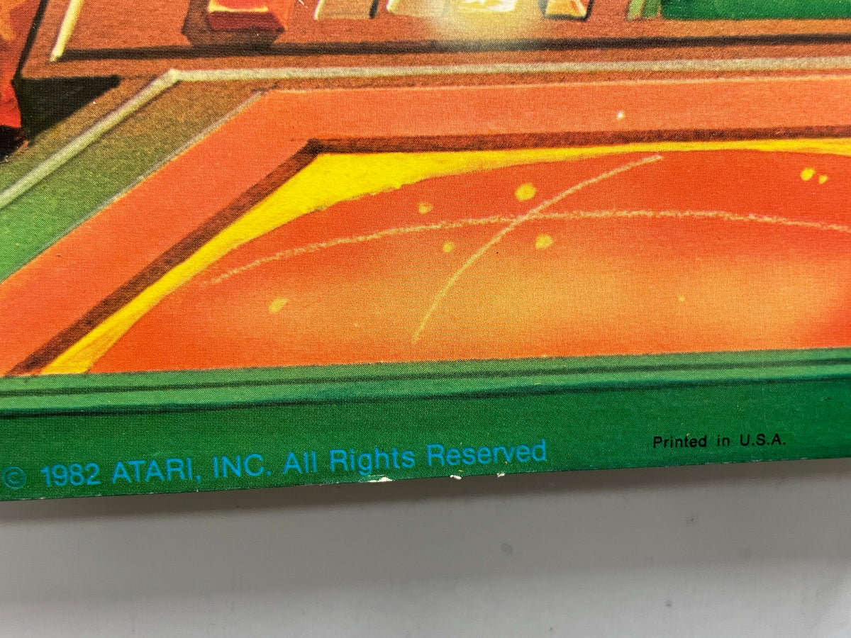 vintage Missile Command - Atari video game die cut promotion 1982 | Happiest Kid Finds