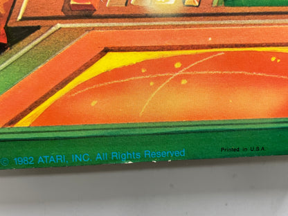 vintage Missile Command - Atari video game die cut promotion 1982 | Happiest Kid Finds