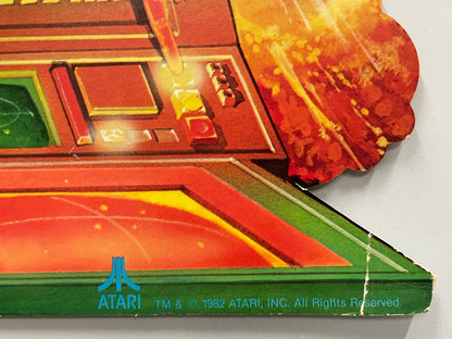 vintage Missile Command - Atari video game die cut promotion 1982 | Happiest Kid Finds
