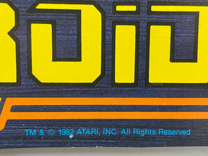 vintage Asteroids - Atari video game die cut promotion 1982 | Happiest Kid Finds