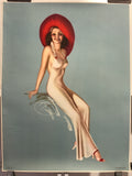 The Weiler Co. - early vintage pin up lithograph by Billy Devorss, c.1940s - HAPPIEST KID FINDS - Museum-quality antique and vintage posters, original art, preservation and restoration