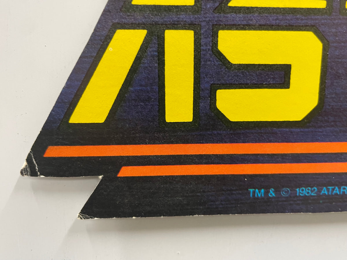 vintage Asteroids - Atari video game die cut promotion 1982 | Happiest Kid Finds