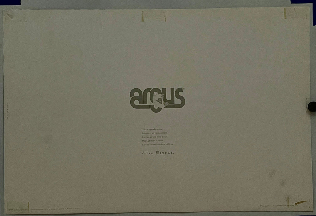 Life is a Predicament. (#2189), vintage ARGUS poster, 1975 Happiest Kid Finds