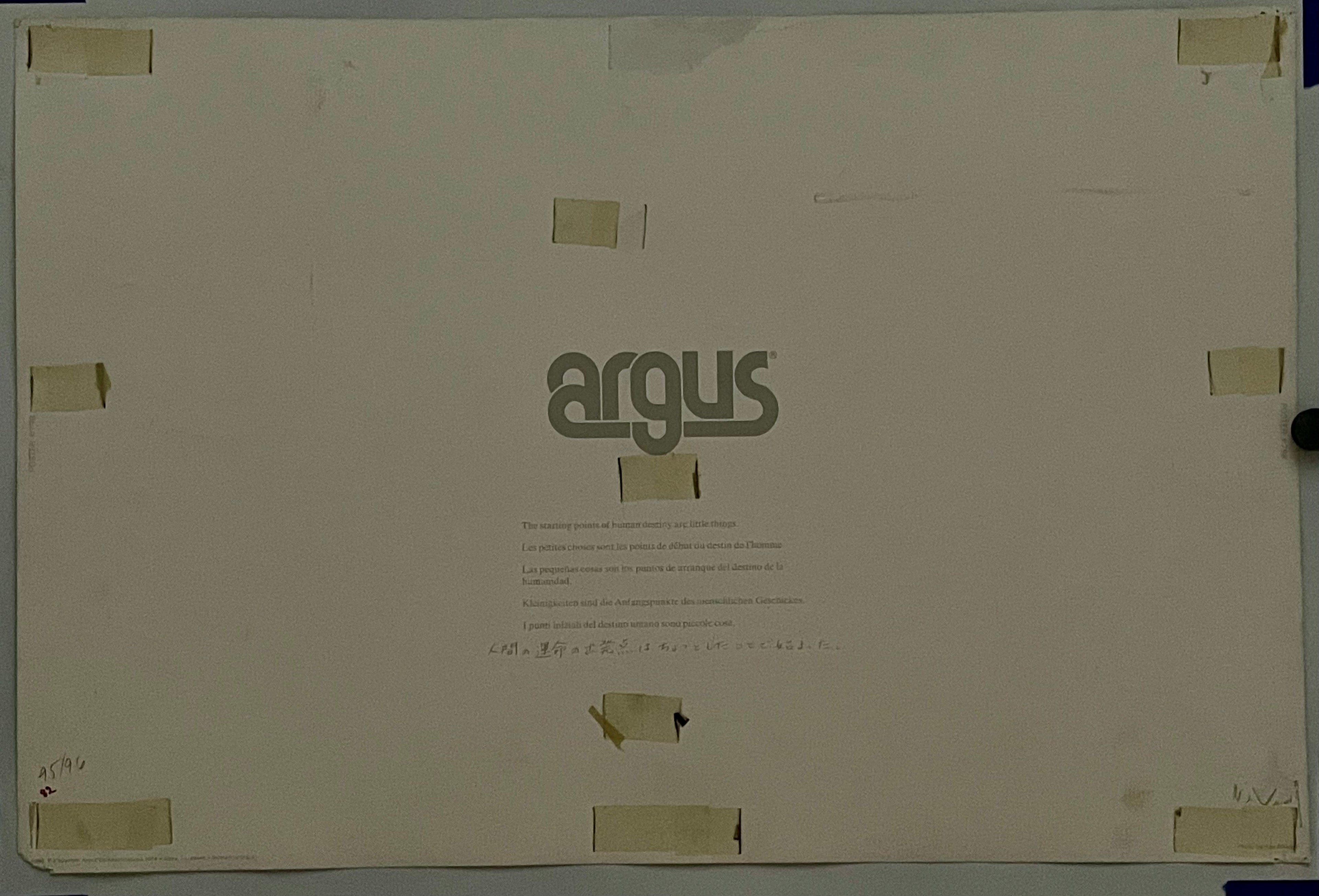 The Starting Points (#798), vintage ARGUS Communications poster, 1974 Happiest Kid Finds