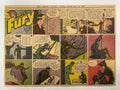 Miss Fury, antique comic clipping, 1943 Happiest Kid Finds