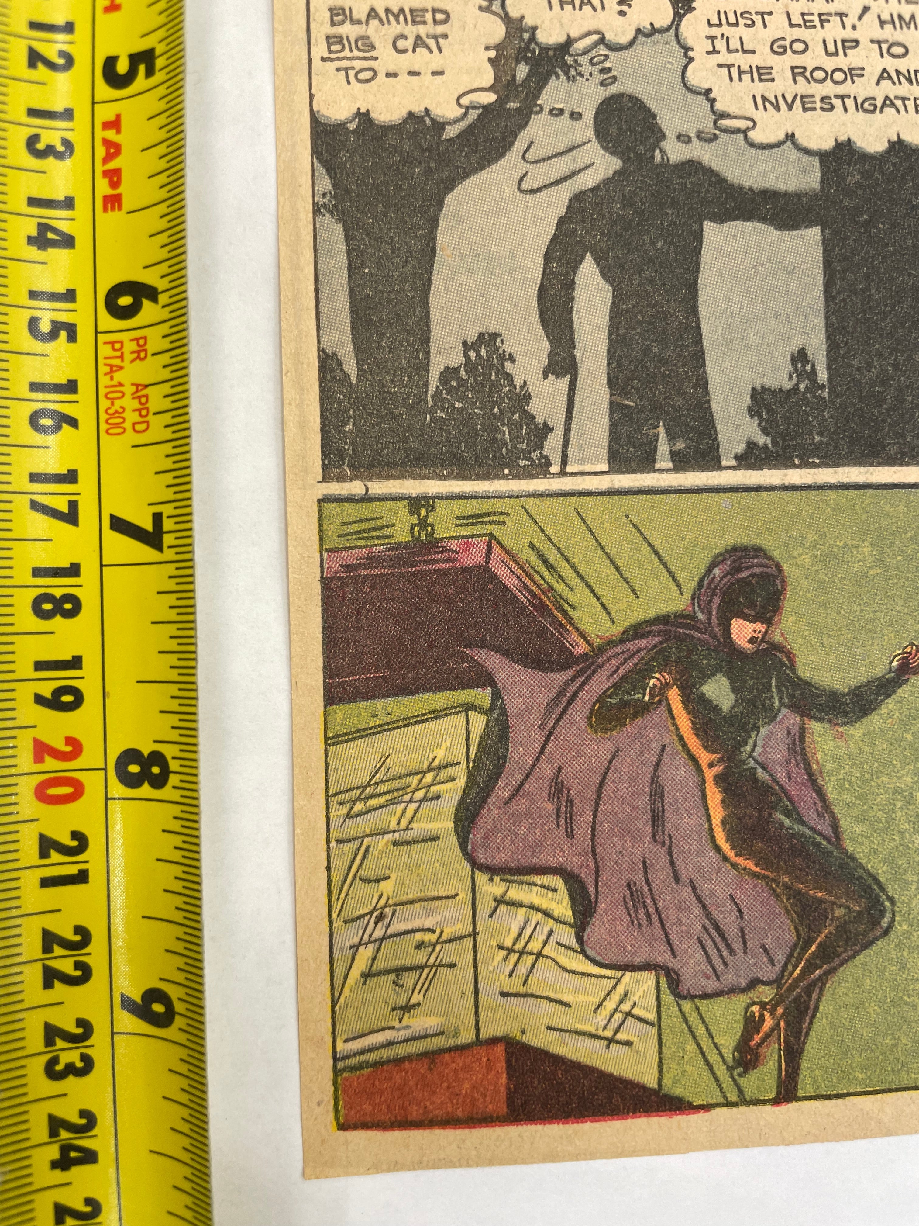 Miss Fury, antique comic clipping, 1943 Happiest Kid Finds