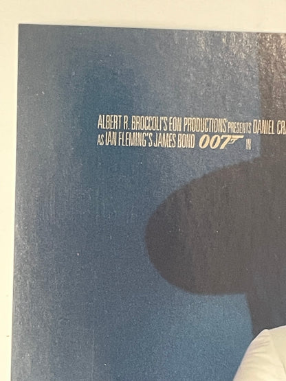 Original 2-piece set- Daniel Craig as James Bond 007 Japanese chirashi B5 flyer 2000s | Happiest Kid Finds