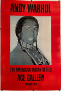 The American Indian Series - Ace Gallery Canada (red), Andy Warhol, 1976 Happiest Kid Finds