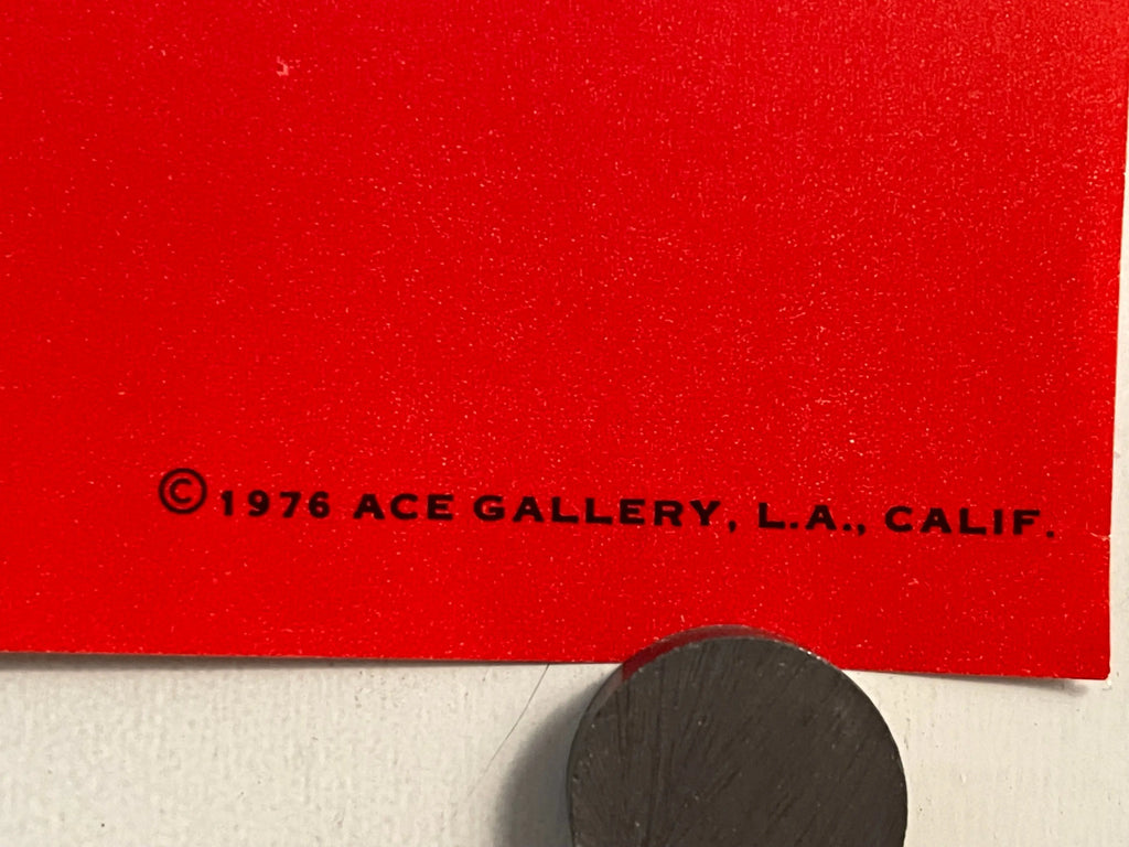 The American Indian Series - Ace Gallery Canada (red), Andy Warhol, 1976 Happiest Kid Finds