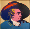 Goethe AP 7/22, by Andy Warhol, color offset/paper, 1993 Happiest Kid Finds