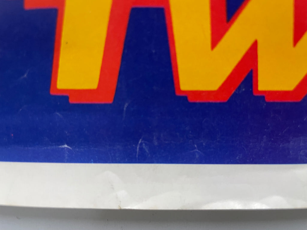 hard to find vintage Bud Lite mascot Spuds McKenzie poster Hang Twenty 1986 | Happiest Kid Finds