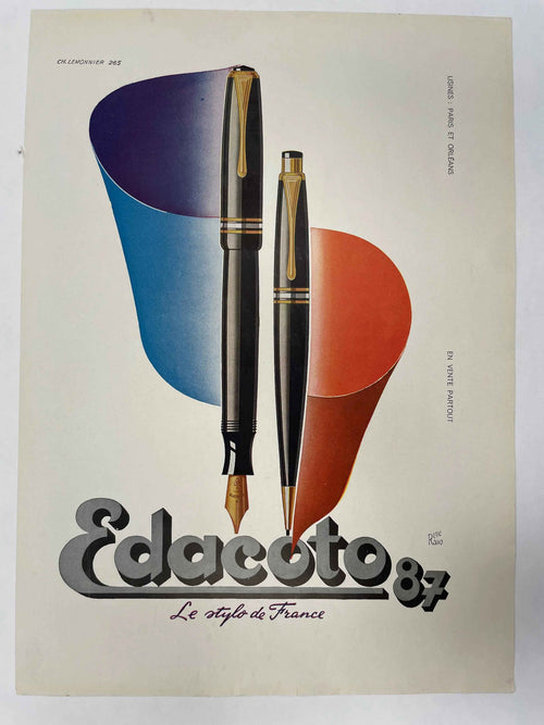 Edacoto 87 / Kirby Beard & Co., vintage magazine ad, 1946