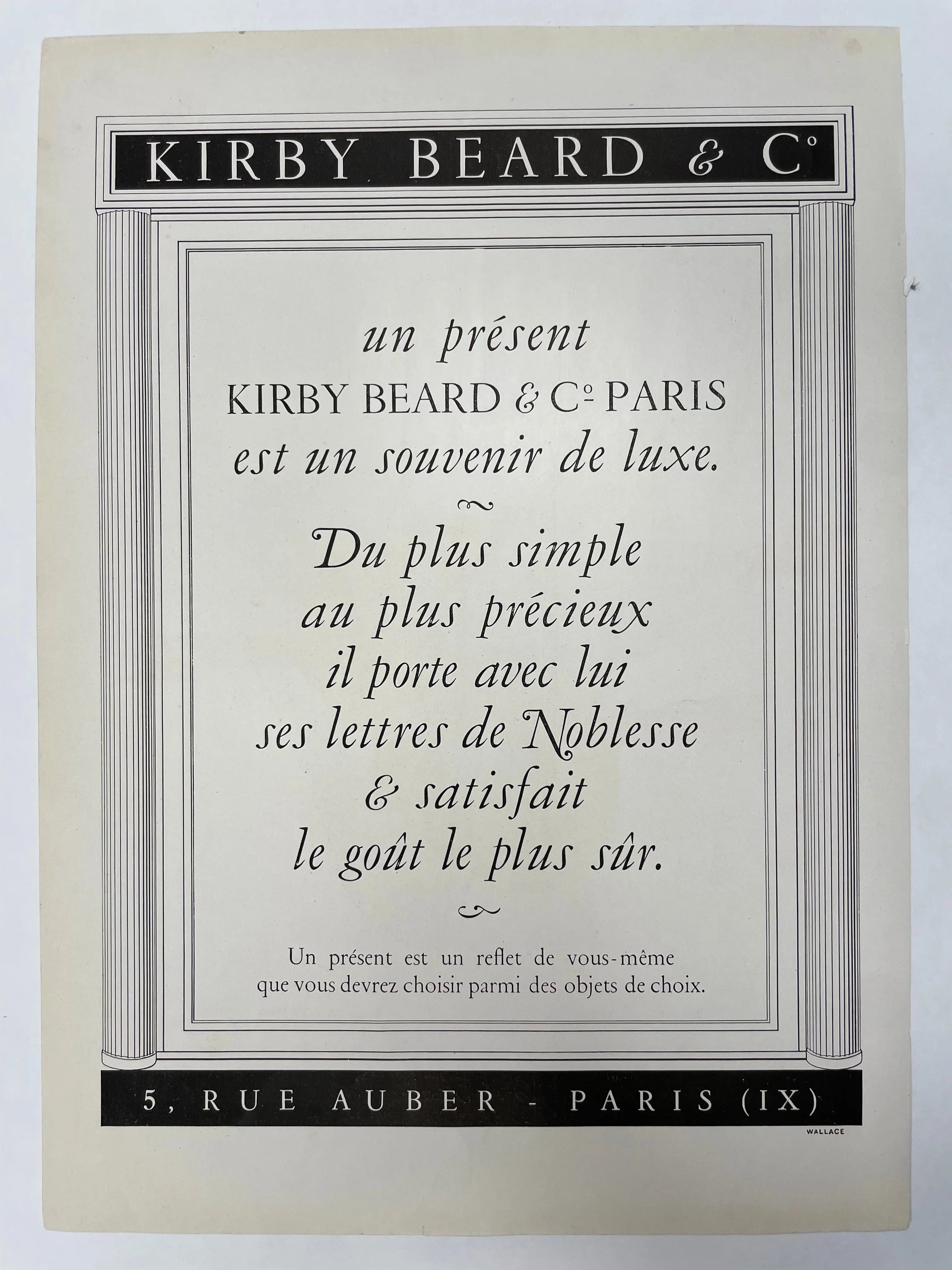 Edacoto 87 / Kirby Beard & Co., vintage magazine ad, 1946 Happiest Kid Finds